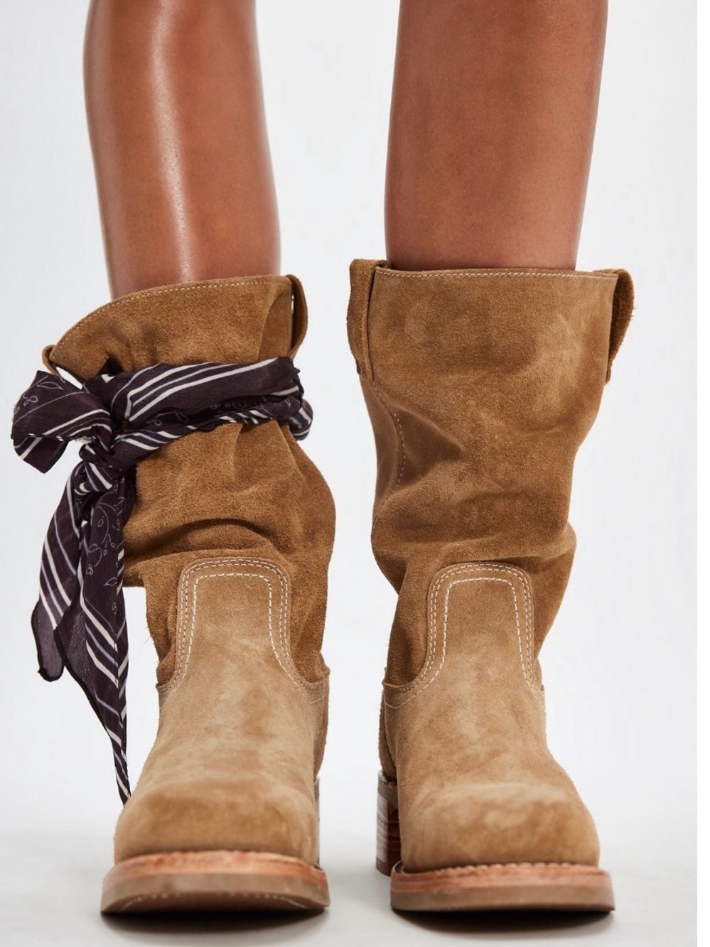 Free People x Frye Campus 12R Boots Size 7.5 NIB